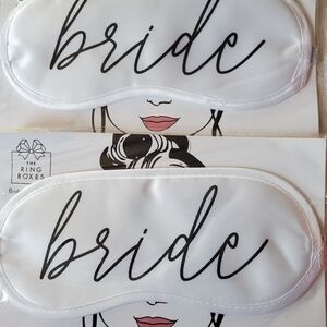 White Bride Sleep Mask